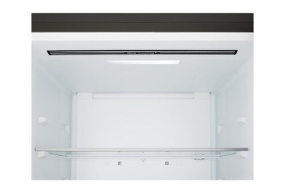 LG GBBS312CEV koel-vriescombinatie Vrijstaand 333 l Zwart