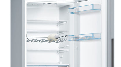 Bosch Serie 4 KGV33VLEA koel-vriescombinatie Vrijstaand 289 l Roestvrijstaal