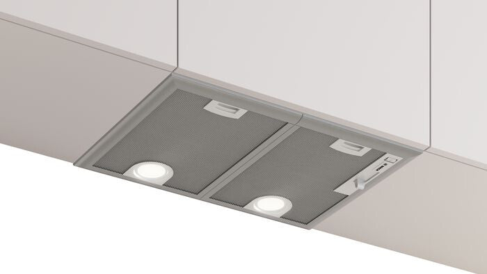 Bosch Serie 4 DHL555BM afzuigkap Inbouw Metallic, Zilver 604 m³/uur