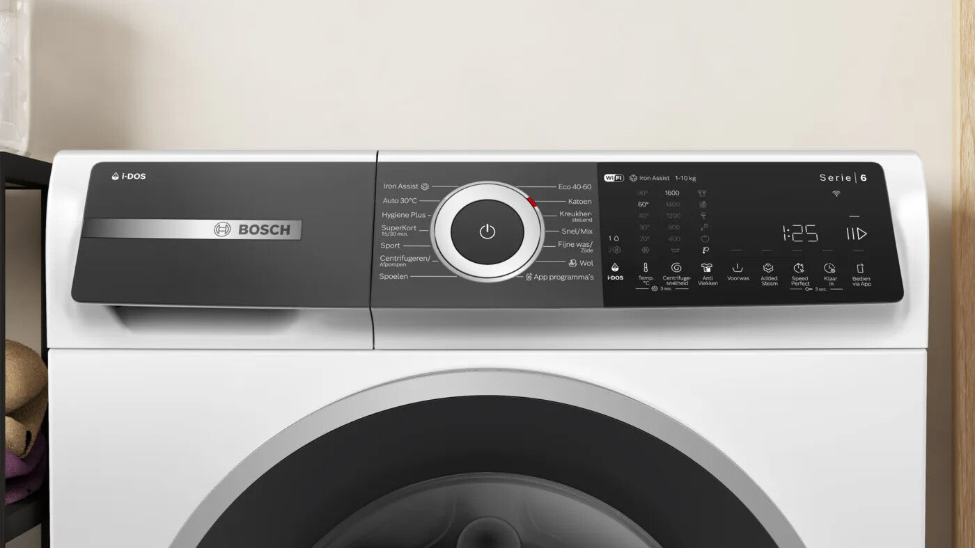 Bosch Serie 6 WGH256A5NL wasmachine Voorlader 10 kg 1600 RPM Wit