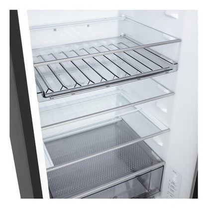 LG GBBS322CEV koel-vriescombinatie Vrijstaand 375 l Zwart