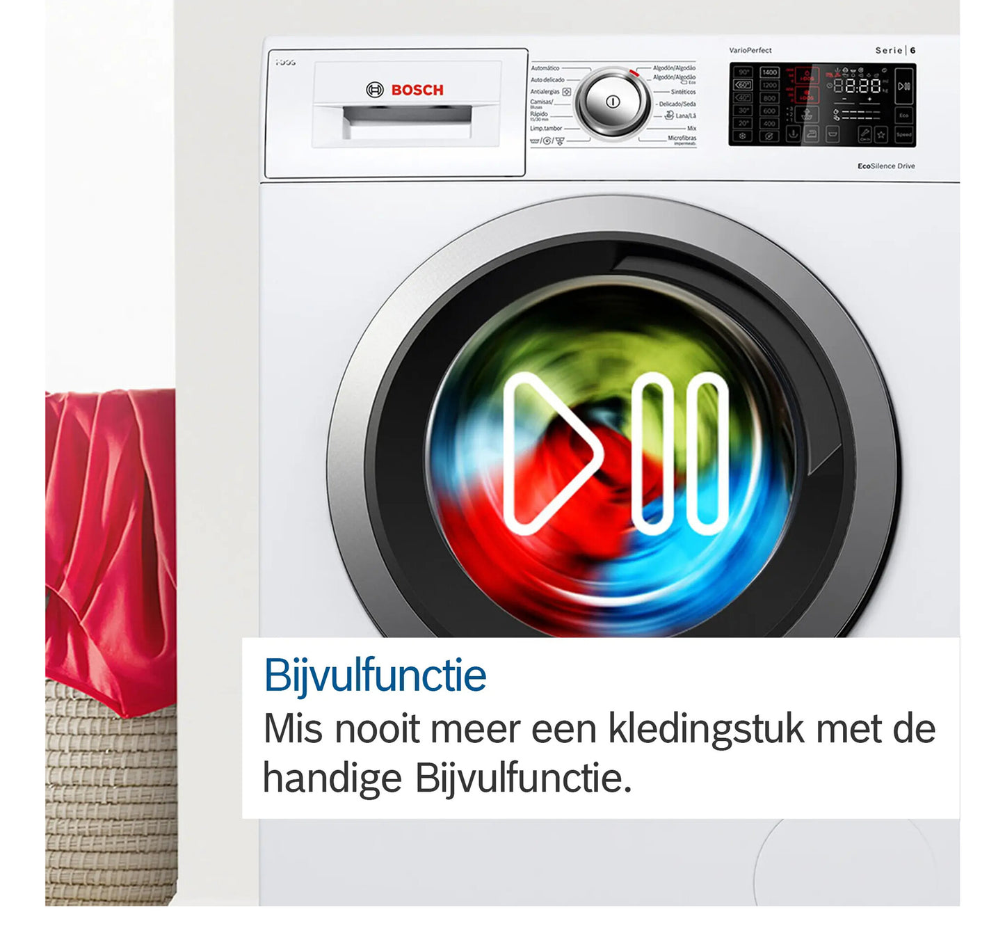 Bosch Serie 8 WGB266AMNL wasmachine Voorlader 11 kg 1600 RPM Wit