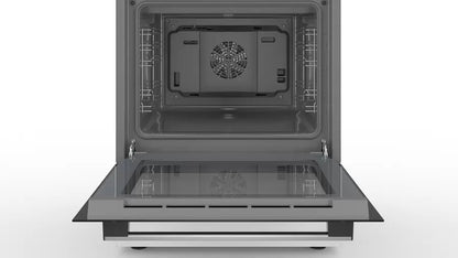 Bosch Serie 4 HLR390020 fornuis Vrijstaand fornuis Electrisch Inductiekookplaat zones Wit