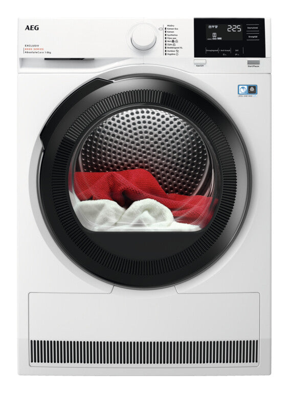 AEG Series 8000 TR8ESSEN wasdroger Vrijstaand Voorlader 8 kg Wit