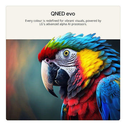 LG QNED evo AI 50QNED87B6A 127 cm (50") 4K Ultra HD Smart TV Wifi Zwart