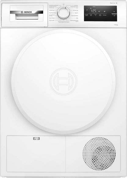 Bosch Serie 4 WTH8300LNL wasdroger Vrijstaand Voorlader 8 kg Wit