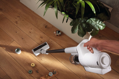 Miele Duoflex HX1 Extra 2-in-1-steelstofzuiger Batterij/Accu Droog Zakloos Wit 2,5 Ah