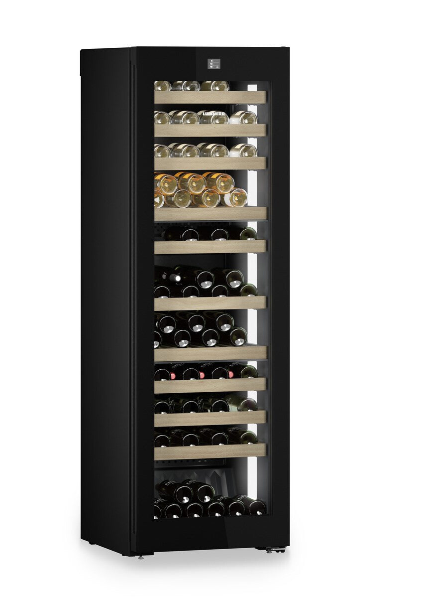 Liebherr WPgbi 5273 Thermo-elektrische wijnkoeler Vrijstaand Zwart 104 fles(sen)