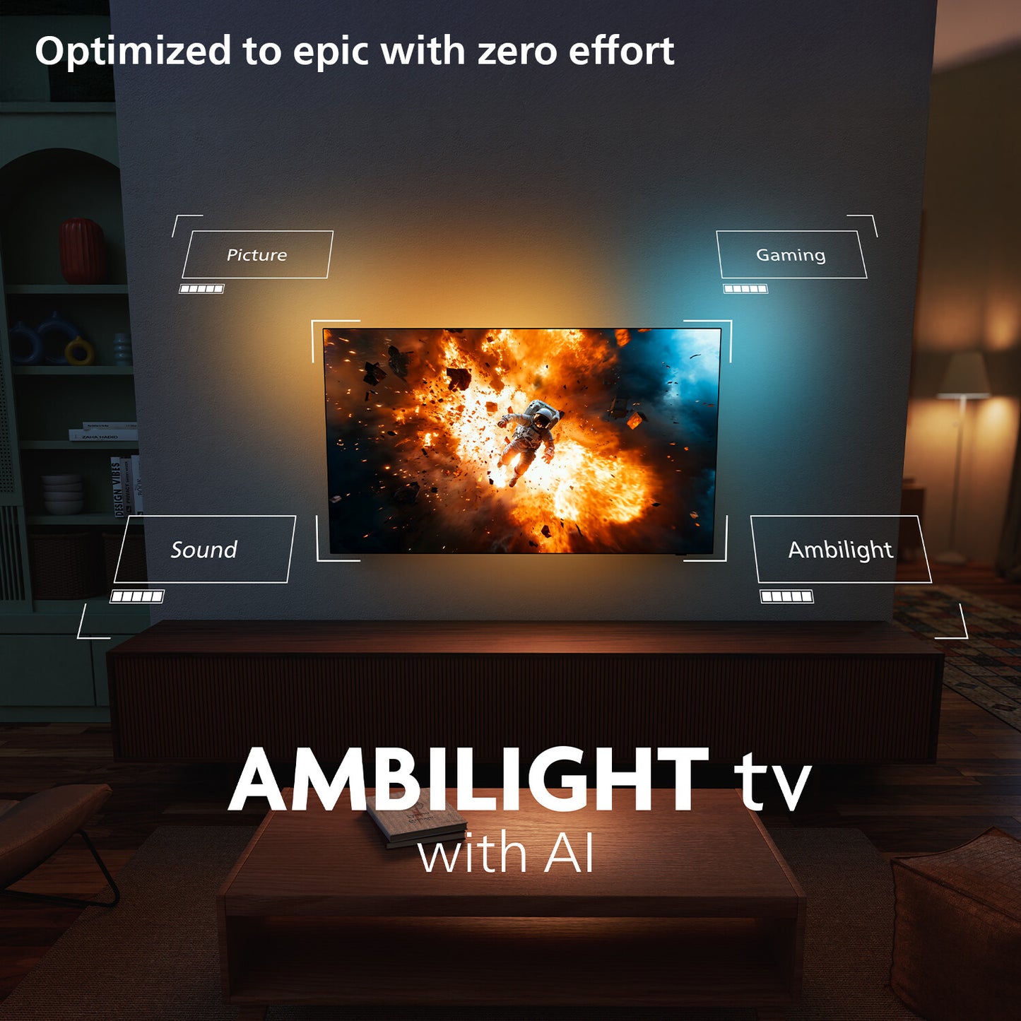 Philips 55OLED910/12 tv 139,7 cm (55") 4K Ultra HD Smart TV Wifi Metallic