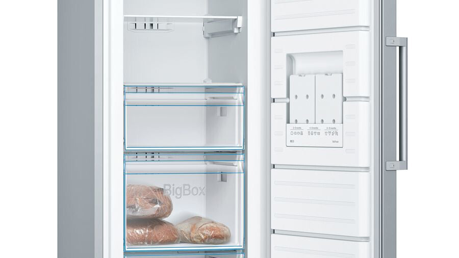 Bosch GSN33VLEP diepvriezer Vrieskast Vrijstaand 225 l Roestvrijstaal