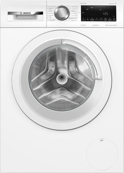 Bosch Serie 4 WNA144V9NL Was-droogcombinatie Vrijstaand Voorlader Wit