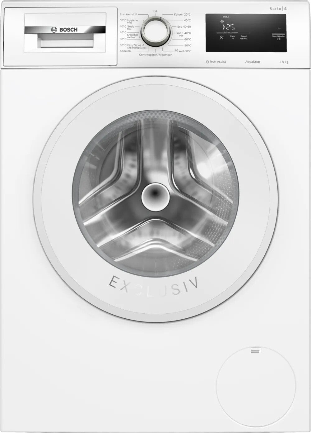 Bosch WAN2809XNL wasmachine Voorlader 8 kg 1400 RPM Wit