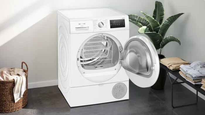 Siemens iQ300 WT45H20MNL wasdroger Vrijstaand Voorlader 8 kg Wit
