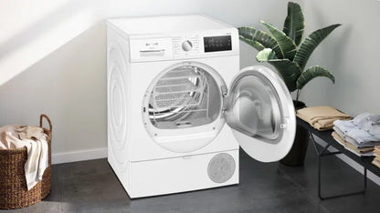 Siemens iQ300 WT45H20MNL wasdroger Vrijstaand Voorlader 8 kg Wit