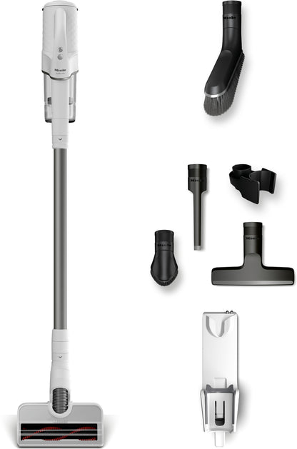 Miele Duoflex HX1 Extra 2-in-1-steelstofzuiger Batterij/Accu Droog Zakloos Wit 2,5 Ah