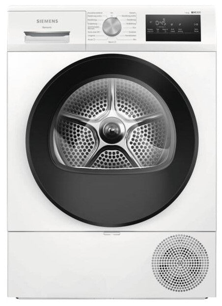 Siemens WT45H20ONL wasdroger Vrijstaand Voorlader 8 kg Wit