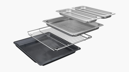 Bosch Serie 8 CSG7361B1 stoomoven Middelmaat Zwart Touch