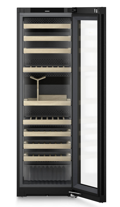 Liebherr WPgbi 5283 Thermo-elektrische wijnkoeler Vrijstaand Zwart 85 fles(sen)