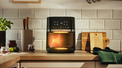 Bosch Serie 4 MAFS2462B friteuse Enkel 6,1 l Vrijstaand 2050 W Heteluchtfriteuse Zwart