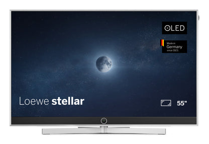 Loewe stellar 55 dr+ 139,7 cm (55") 4K Ultra HD Smart TV Wifi Grijs 1500 cd/m²