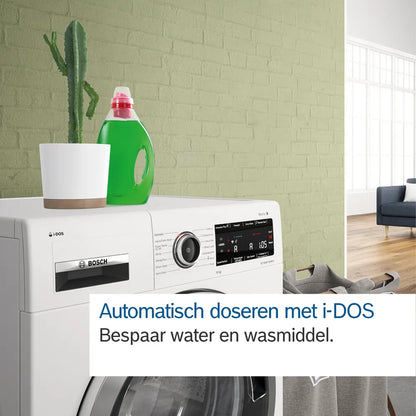 Bosch Serie 6 , Wasmachine, voorlader, 9 kg, 1400 rpm, WGG244FPNL