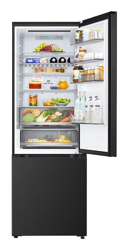 LG GBBW322AEV koel-vriescombinatie Vrijstaand 466 l Zwart