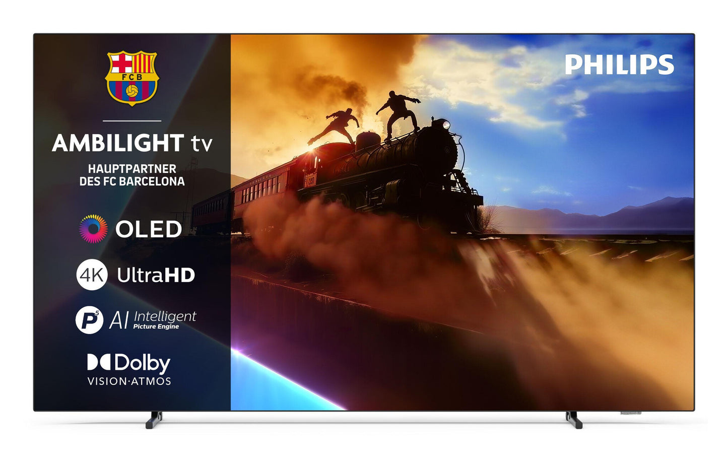 Philips Ambilight 48OLED760/12 tv 121,9 cm (48") 4K Ultra HD Smart TV Wifi Grijs