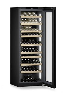 Liebherr WPgbi 7472 Thermo-elektrische wijnkoeler Vrijstaand Zwart 204 fles(sen)