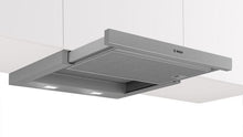 Bosch DFL064W54 afzuigkap Semi-inbouw (uittrekbaar) Metallic, Zilver 394 m³/uur