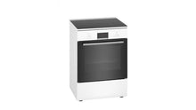 Bosch Serie 4 HLR390020 fornuis Vrijstaand fornuis Electrisch Inductiekookplaat zones Wit
