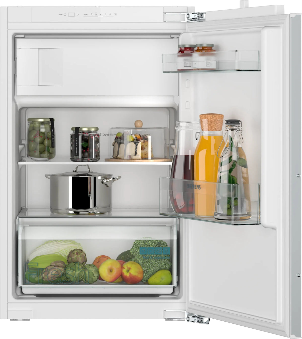 Siemens iQ100 KI22L2FE1 combi-koelkast Ingebouwd 119 l