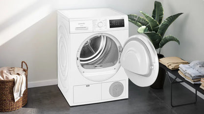 Siemens iQ300 WT43H00SNL wasdroger Vrijstaand Voorlader 8 kg Wit