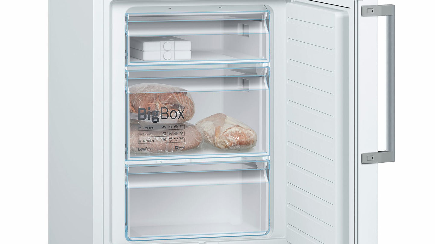 Bosch Serie 6 KGE36EWCP koel-vriescombinatie Vrijstaand 308 l Wit