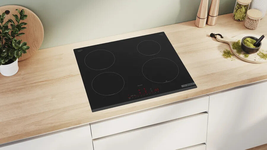 Bosch PIE631HC1M kookplaat Zwart Ingebouwd 60 cm Inductiekookplaat zones 4 zone(s)